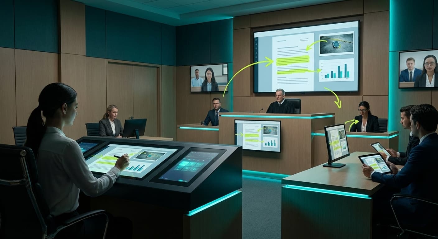 Electronic Presentation of Evidence